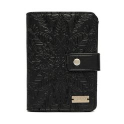 Portfel Roxy. Czarne portfele Roxy, bez wzorów. Za 109.99 zł.