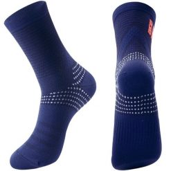 Skarpetki rowerowe kolarskie antybakteryjne Rockbros RB4900 unisex. Czerwone skarpetki ROCKBROS, bez wzorów. Za 29.90 zł.