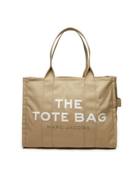 Marc Jacobs Torebka M0016156 Beżowy. Brązowe shopper bag Marc Jacobs, bez wzorów, z materiału, bez dodatków. Za 819.99 zł.