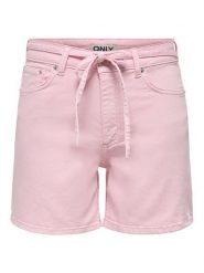ONLY Szorty jeansowe Gianna 15370663 Różowy Regular Fit. Czerwone szorty ONLY, bez wzorów, z bawełny. Za 149.99 zł.