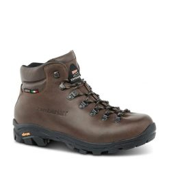 Buty trekkingowe Zamberlan New Trail Lite Gtx Mid. Brązowe buty trekkingowe Zamberlan, ze skóry, bez zapięcia. Za 1,085.35 zł.