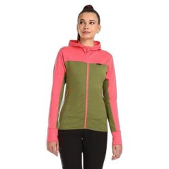 Bluza damska Kilpi Wolie. Czerwone bluzy bez kaptura Kilpi, xs, bez wzorów, z wełny, bez kaptura, trekkingowe. Za 525.33 zł.
