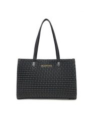Valentino Torebka Frequency Re VBS8DA01 Czarny. Czarne torebki klasyczne Valentino, bez wzorów, ze skóry, bez dodatków. Za 479.99 zł.