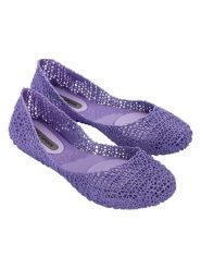 Melissa Baleriny w kolorze fioletowym rozmiar: 41/42. Różowe baleriny Melissa, bez wzorów, bez obcasa, bez zapięcia. Za 209.45 zł.