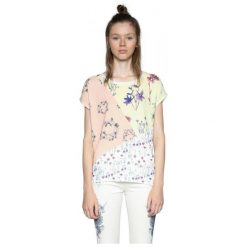 Desigual T-Shirt Damski Ambrosine Xs Biały. T-shirty marki Desigual. W wyprzedaży za 163.00 zł.