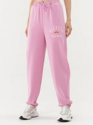 Ellesse Spodnie dresowe SGP15913 Różowy Regular Fit. Czerwone spodnie dresowe Ellesse, bez wzorów, z bawełny. Za 149.99 zł.