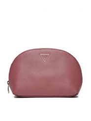 Guess Kosmetyczka Not Coordinated (SA) Accessories PW1574 P3370 Różowy. Czerwone torebki klasyczne Guess, z aplikacjami, ze skóry, bez dodatków. Za 159.99 zł.