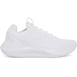 Damskie buty cross-trainingowe Under Armour Dynamic 2. Białe buty treningowe Under Armour, bez wzorów, z gumy, bez zapięcia, na fitness i siłownię. Za 428.45 zł.