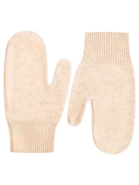 Zwillingsherz Kaszmirowe rękawiczki w kolorze beżowym rozmiar: onesize. Brązowe rękawiczki Zwillingsherz, bez wzorów, z kaszmiru. Za 166.49 zł.