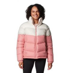 Damska kurtka Columbia Puffect II Colorblock Jacket 2088481629. Czerwone kurtki Columbia, xs, bez wzorów, z materiału, bez kaptura. Za 437.76 zł.