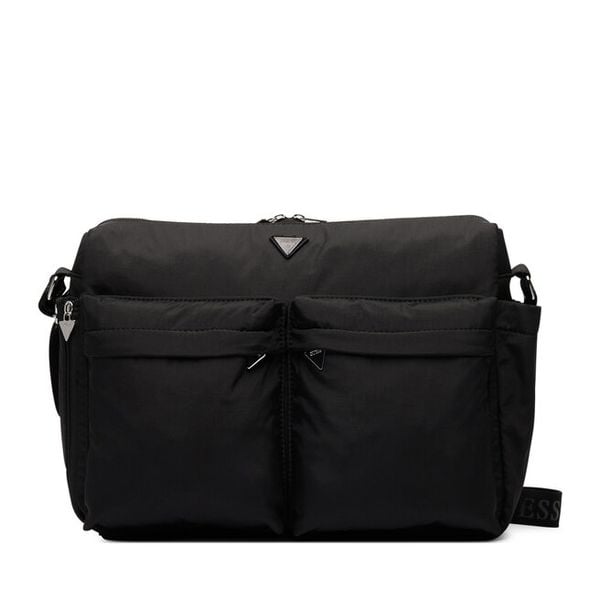 Torebka Guess. Czarne torebki klasyczne Guess, z aplikacjami, klasyczne, bez dodatków. Za 344.99 zł.