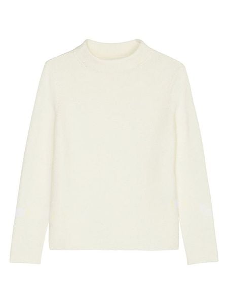 Marc O´Polo Sweter w kolorze kremowym rozmiar: XL. Brązowe swetry xl, bez wzorów, z bawełny, bez ramiączek. Za 259.13 zł.
