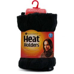 Heat Holders Damski Komin Na Szyję Czarny — Uniwersalny Rozmiar. Czarne szaliki i kominy HEAT HOLDERS, bez wzorów. Za 160.99 zł.