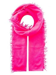 Zwillingsherz Kaszmirowy szal w kolorze różowym - 190 x 75 cm rozmiar: onesize. Różowe szaliki i kominy Zwillingsherz, bez wzorów, z kaszmiru. Za 428.43 zł.