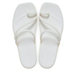 Japonki Crocs. Brązowe japonki Crocs, bez wzorów. Za 179.99 zł.