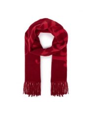 Tommy Hilfiger Szalik AW0AW19123 Czerwony. Czerwone szaliki i kominy Tommy Hilfiger, bez wzorów, z wełny. Za 369.99 zł.