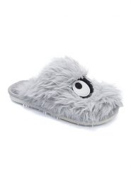 Confly Kapcie w kolorze szarym rozmiar: 40/41. Szare kapcie Confly, z aplikacjami. Za 65.23 zł.