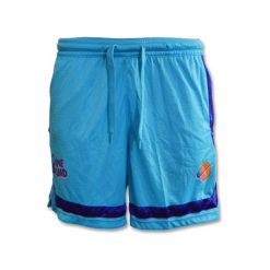 Spodenki Nike Fly Crossover Shorts Wmns. Niebieskie szorty Nike, bez wzorów, sportowe. Za 197.00 zł.