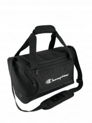 Torba Champion XS Duffel. Czarne torby sportowe Champion, bez wzorów, z materiału, na ramię. Za 108.99 zł.