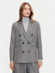 Haveone Marynarka JVI-M032 Szary Regular Fit. Szare marynarki i żakiety Haveone, m, bez wzorów, z syntetyku, bez ramiączek. Za 349.99 zł.