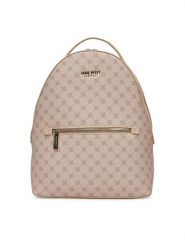 Nine West Plecak JH6390-NW Beżowy. Brązowe plecaki Nine West, bez wzorów, z materiału, bez dodatków. Za 249.99 zł.