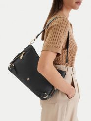 Beverly Hills Polo Club Torebka CEO-BHPC-C-011-09 Czarny. Czarne torebki klasyczne Beverly Hills Polo Club, bez wzorów, z materiału, bez dodatków. Za 259.99 zł.