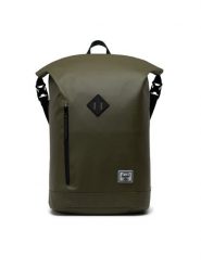 Herschel Plecak Roll Top 11194-04281 Zielony. Zielone plecaki Herschel, bez wzorów, ze skóry, bez dodatków. Za 309.99 zł.