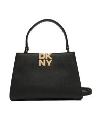 DKNY Torebka Foster R52D1L93 Czarny. Czarne torebki klasyczne DKNY, bez wzorów, ze skóry, bez dodatków. Za 1,099.00 zł.