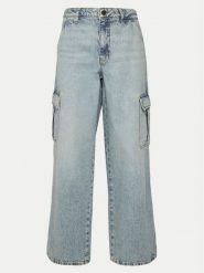 Guess Jeans Jeansy W5RA1R D5M51 Błękitny Regular Fit. Niebieskie jeansy Guess Jeans, m, z aplikacjami, z bawełny. Za 339.99 zł.