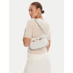 Torebka Guess. Białe torebki klasyczne Guess, z aplikacjami, klasyczne, bez dodatków. Za 350.99 zł.