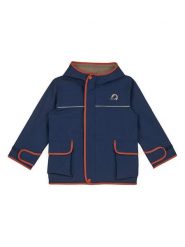 Finkid Parka "Tuulis denim" w kolorze granatowym rozmiar: 120/130. Niebieskie płaszcze finkid, s, bez wzorów, z denimu, bez kaptura. Za 316.99 zł.