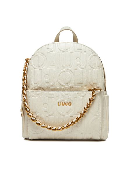 Liu Jo Plecak Ecs M Backpack AA5196 E0538 Écru. Plecaki Liu Jo, bez wzorów, ze skóry, bez dodatków. Za 479.99 zł.
