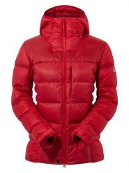 Berghaus Kurtka puchowa "Arete Ultra" w kolorze czerwonym rozmiar: 40. Czerwone kurtki Berghaus, bez wzorów, z puchu, bez kaptura. Za 904.99 zł.