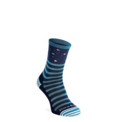 Skarpety merino damskie Darn Tough Animal Haus Crew Lightweight. Niebieskie skarpetki DARN TOUGH, bez wzorów, trekkingowe. Za 125.99 zł.