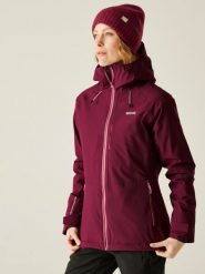 Regatta Kurtka przejściowa "Highton Stretch" w kolorze bordowym rozmiar: 34. Czerwone kurtki Regatta, bez wzorów, bez kaptura. Za 260.99 zł.