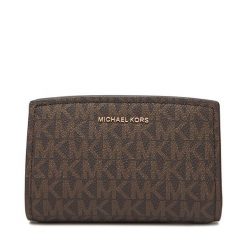 Portfel MICHAEL Michael Kors. Brązowe portfele MICHAEL Michael Kors, bez wzorów. Za 479.99 zł.