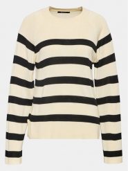 Gina Tricot Sweter 20115 Écru Regular Fit. Swetry Gina Tricot, m, bez wzorów, z syntetyku, bez ramiączek. Za 79.99 zł.