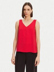 Pieces Top Franan 17146424 Czerwony Regular Fit. Czerwone topy Pieces, xs, bez wzorów, z syntetyku, bez kołnierzyka, bez ramiączek. Za 79.99 zł.