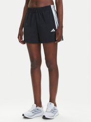 Adidas Szorty sportowe Essentials 3-Stripes JE1309 Czarny Loose Fit. Czarne szorty sportowe adidas, bez wzorów, z syntetyku. Za 129.99 zł.