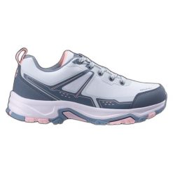 Buty Hi-Tec Hiest Low Wp 92800657927 wodoodporne białe. Białe buty treningowe bez wzorów, z gumy, bez zapięcia. Za 332.43 zł.