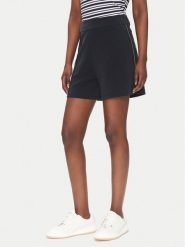 EA7 Emporio Armani Szorty materiałowe 7W000176 AF12643 UC001 Czarny Regular Fit. Czarne szorty EA7 Emporio Armani, bez wzorów, z materiału. Za 399.99 zł.