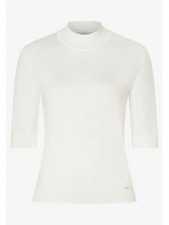 More & More Sweter w kolorze białym rozmiar: 46. Białe swetry More & More, s, bez wzorów, z wiskozy, klasyczne, bez ramiączek. Za 148.61 zł.