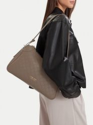 Nine West Torebka CEO-CRYSTAL POISE-JH7438 Szary. Szare torebki klasyczne Nine West, bez wzorów, ze skóry, bez dodatków. Za 249.99 zł.