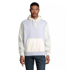 Bluza z kapturem Sol's Collins. Brązowe bluzy SOL'S, s, bez wzorów, z bawełny, bez ramiączek, z kapturem. Za 160.50 zł.