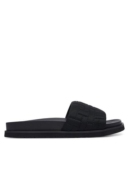 Gant Klapki 32507312 Czarny. Czarne klapki Gant, bez wzorów, z materiału, bez obcasa, bez zapięcia. Za 329.99 zł.