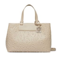 Torebka Armani Exchange. Brązowe torebki klasyczne Armani Exchange, bez wzorów, klasyczne, bez dodatków. Za 679.99 zł.