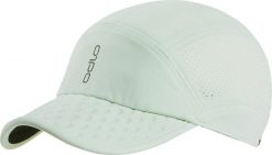 Czapka z daszkiem do biegania ODLO Performance Pro. Zielone czapki z daszkiem ODLO, bez wzorów, z elastanu, sportowe. Za 189.99 zł.