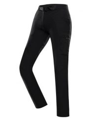 Alpine Pro Spodnie funkcyjne "Corba" w kolorze czarnym rozmiar: 36. Czarne spodnie sportowe Alpine Pro, bez wzorów, z materiału, outdoorowe. Za 149.31 zł.