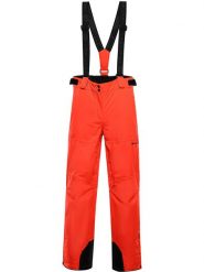 Alpine Pro Spodnie narciarskie "Edesa 2" w kolorze czerwonym rozmiar: L. Czerwone spodnie dresowe Alpine Pro, bez wzorów, narciarskie. Za 522.14 zł.