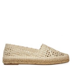 Espadryle Weekend Max Mara. Brązowe espadryle Weekend Max Mara, bez wzorów, bez obcasa. Za 1,209.00 zł.